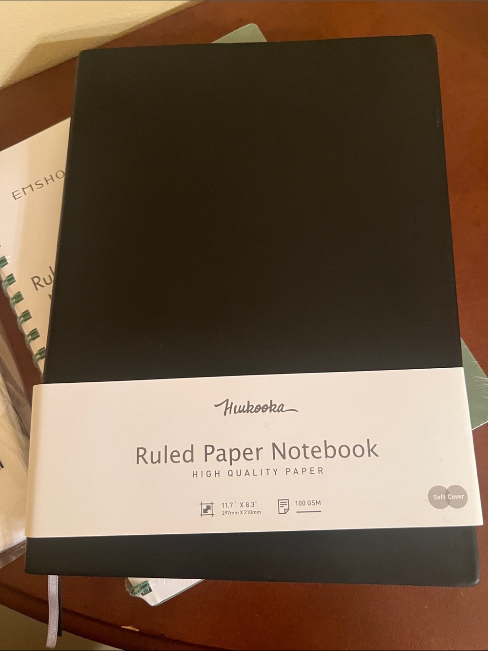 Hiukooka brand notebook